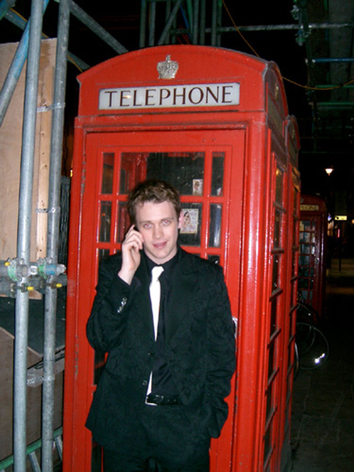 Michael Arden phones home / London at 