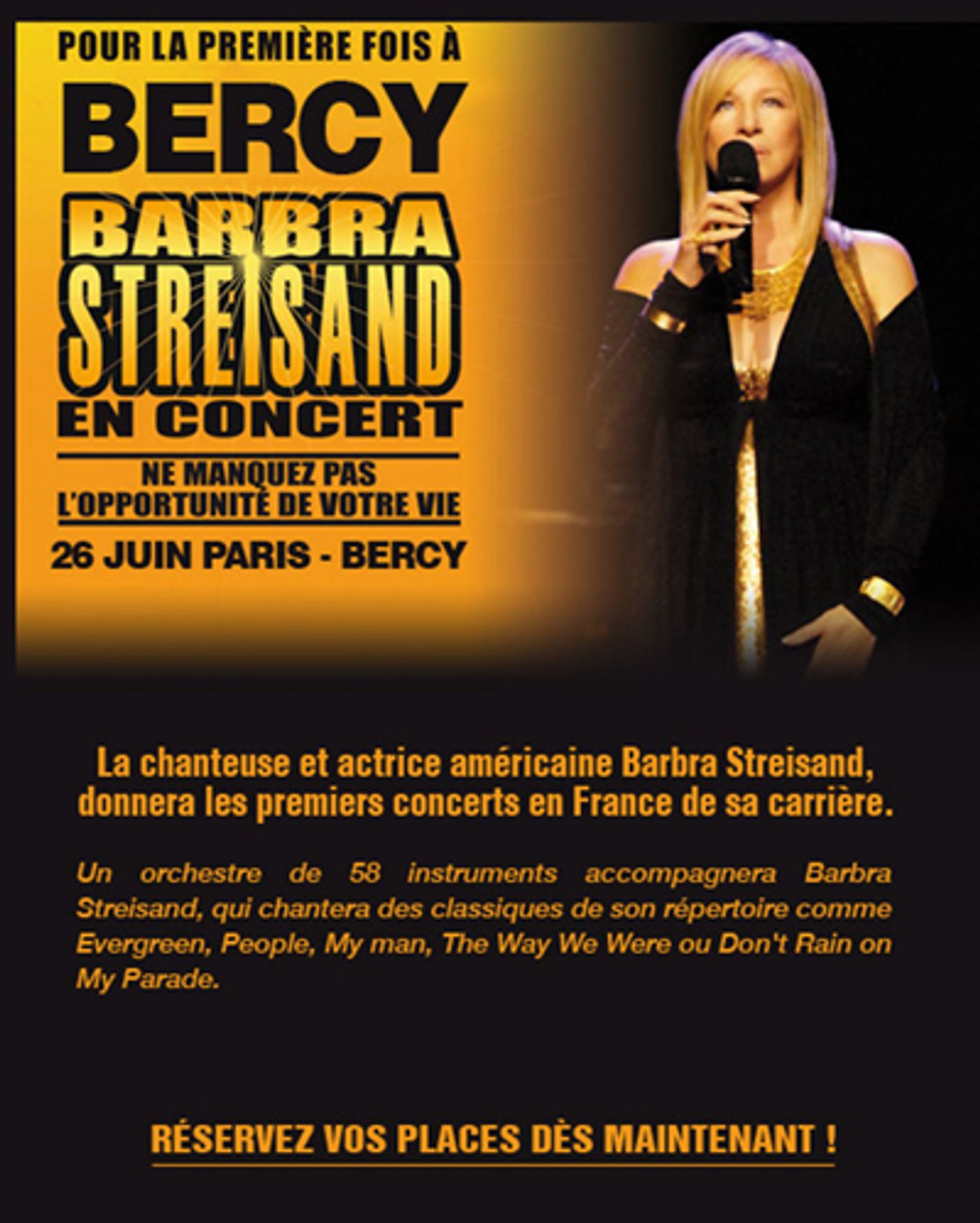 BWW Exclusive: Barbra Streisand European Tour 2007 Scrapbook  Image
