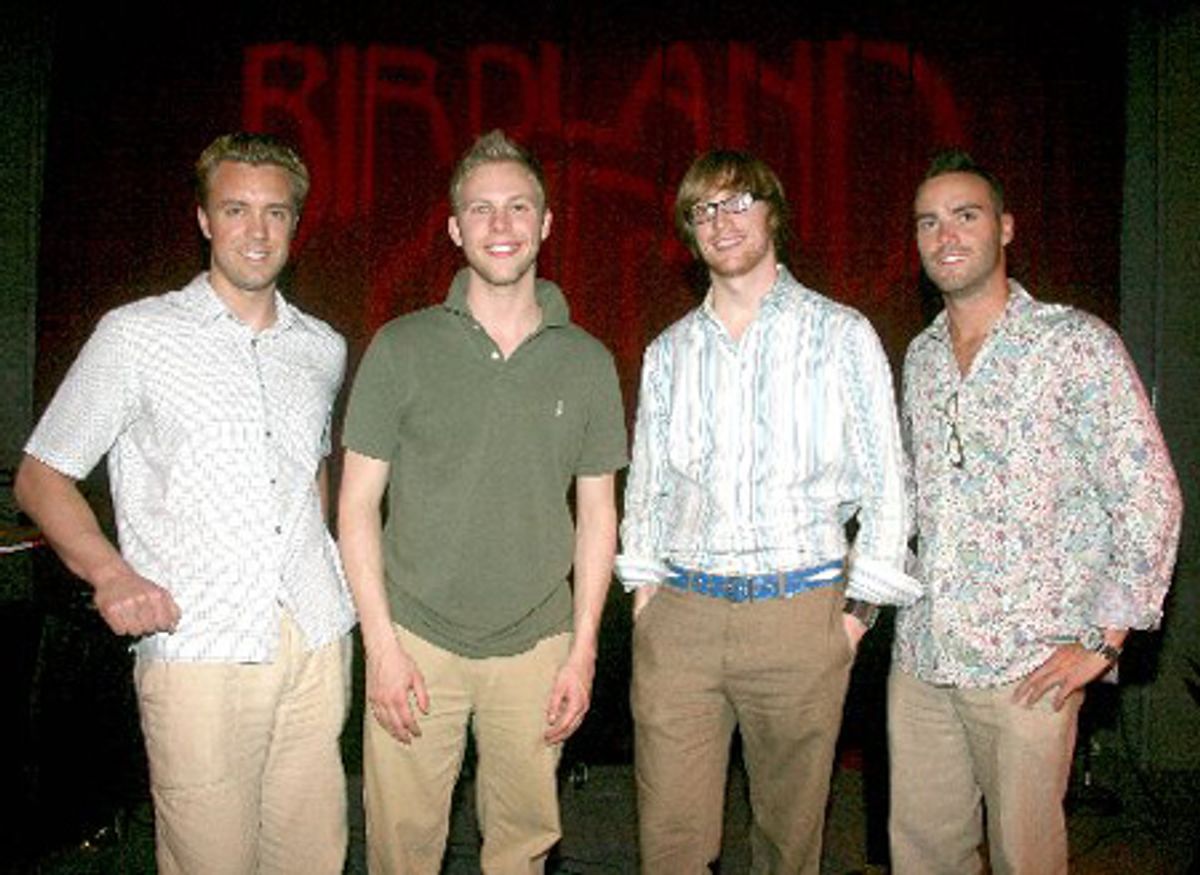 Band Members: Jeff Weidenhoffer (guitar), Justin Paul (piano), Eric Day (bass) and Drew McKeon(Drums) at 