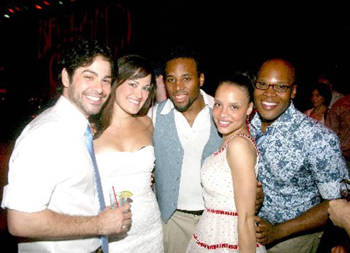 Daniel Torres, Ashley Brown, Maurice Murphy, Antonique Smith and Michael James Scott at 