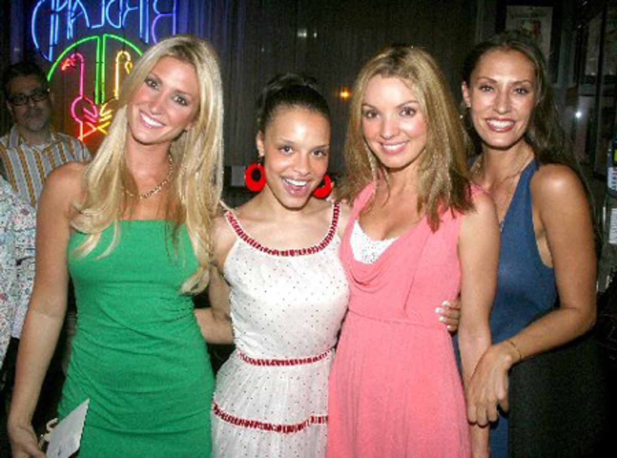 Kelly Levesque, Antonique Smith, Joy Kabanuck and Sara Gettelfinger at 