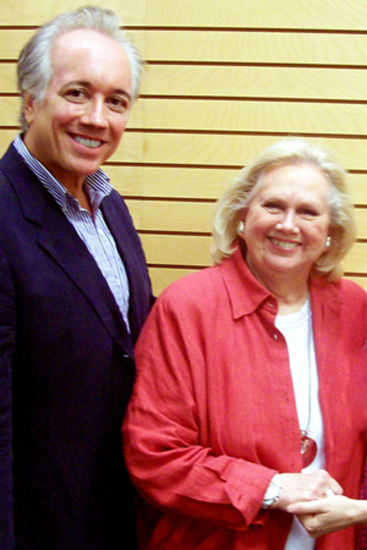 Filmmaker Rick McKay and Barbara Cook at Barnes and Noble signing at 