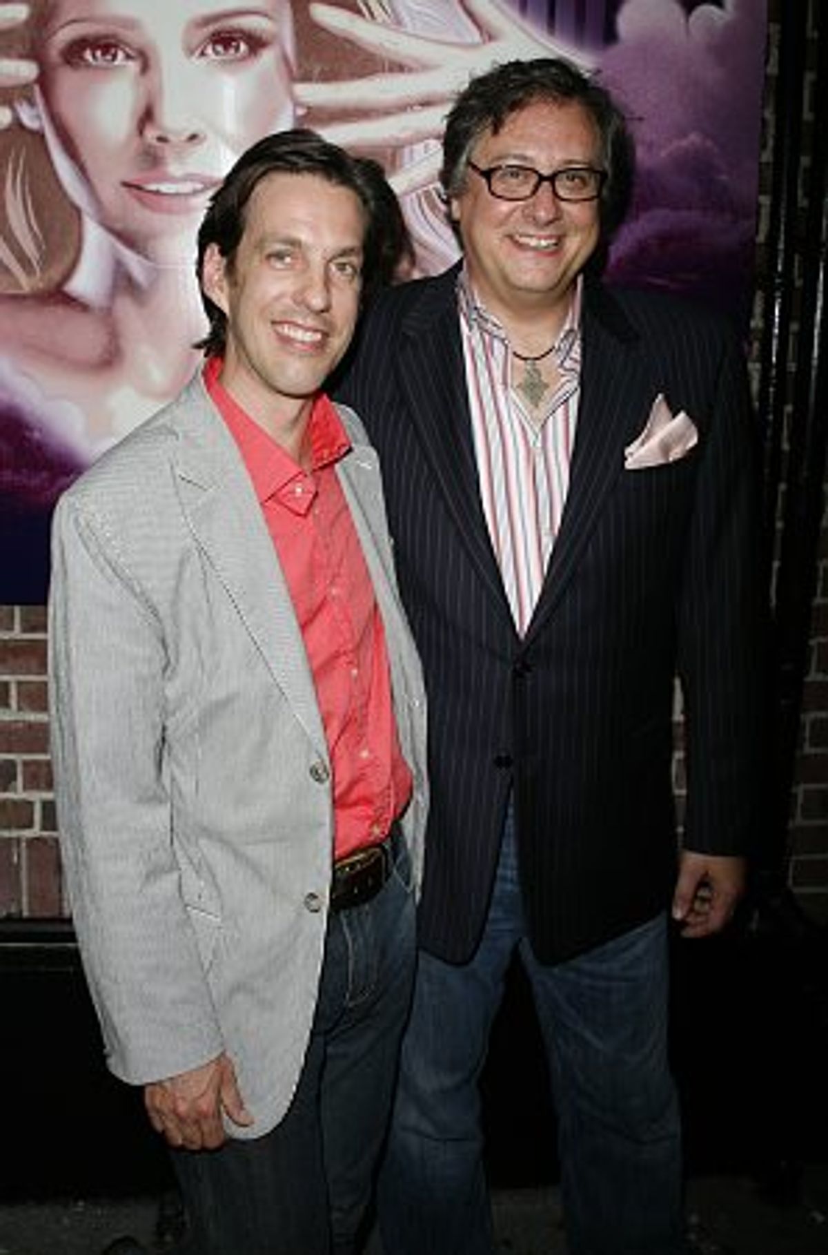 Douglas Carter Beane and partner at 