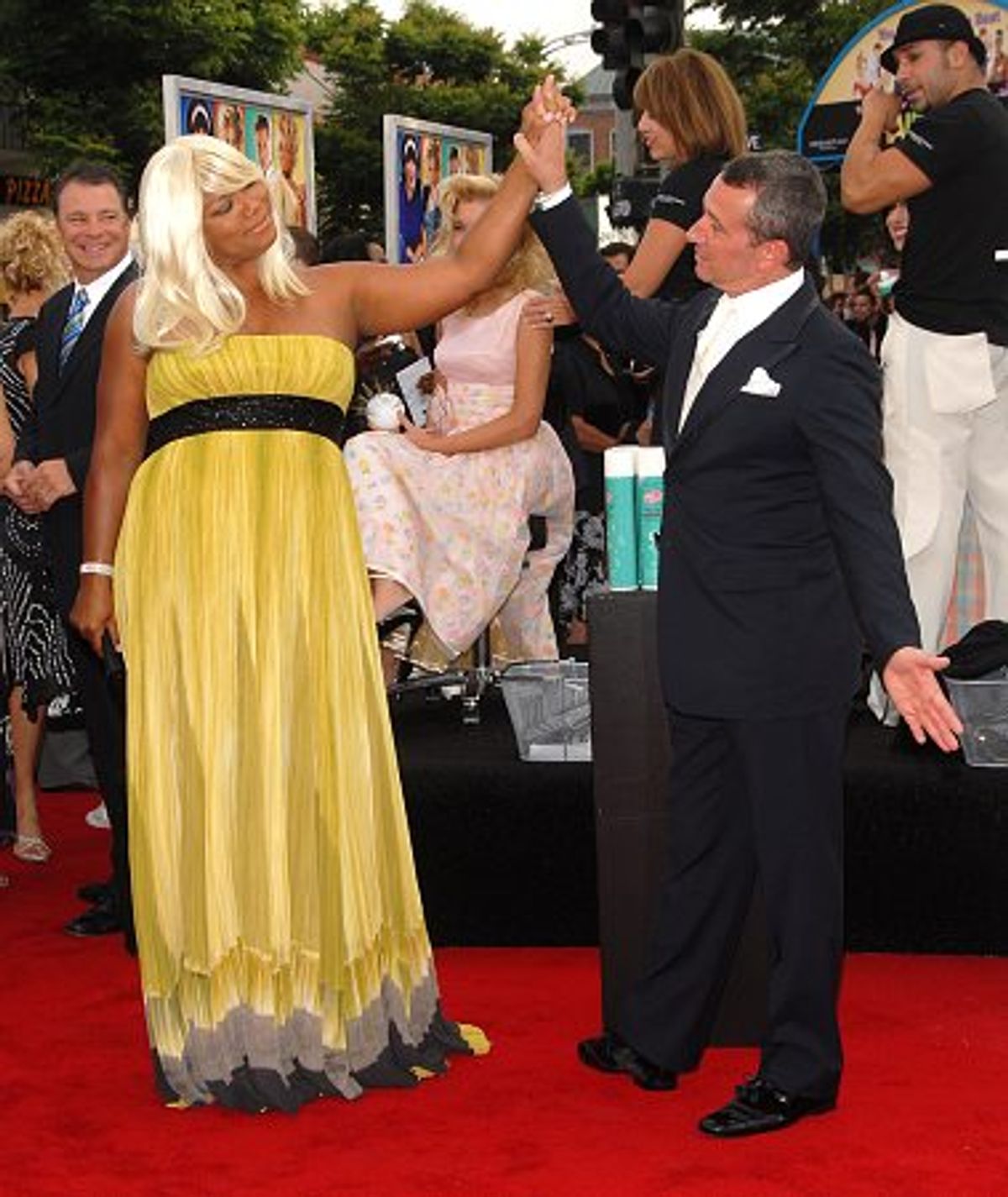 Queen Latifah and director Adam Shankman at 