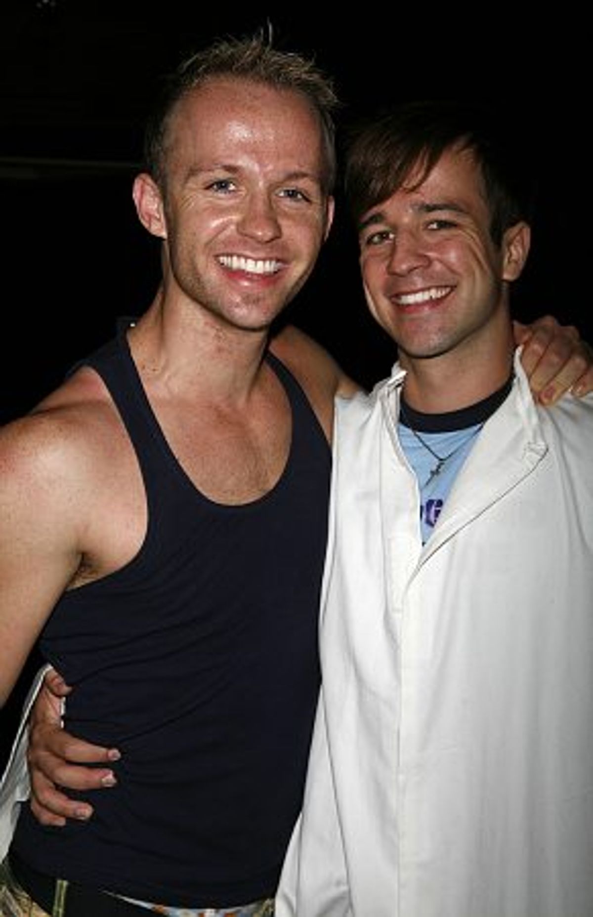 Marty Thomas and Curtis Holbrook at 