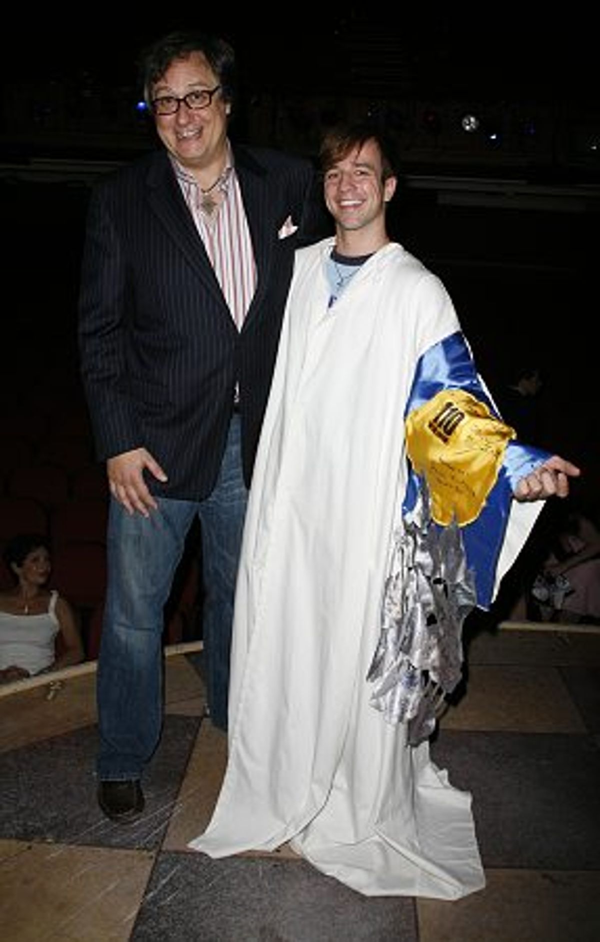 Douglas Carter Beane and Curtis Holbrook at 