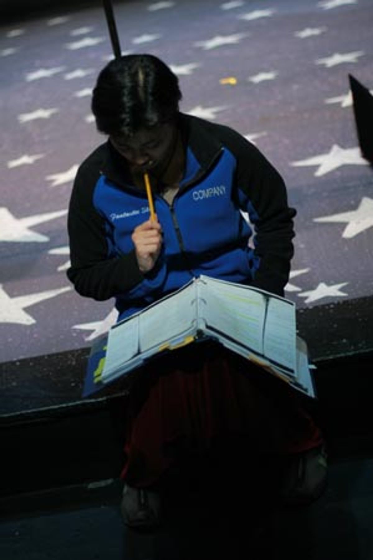 Angel Desai (in her Company fleece) at 