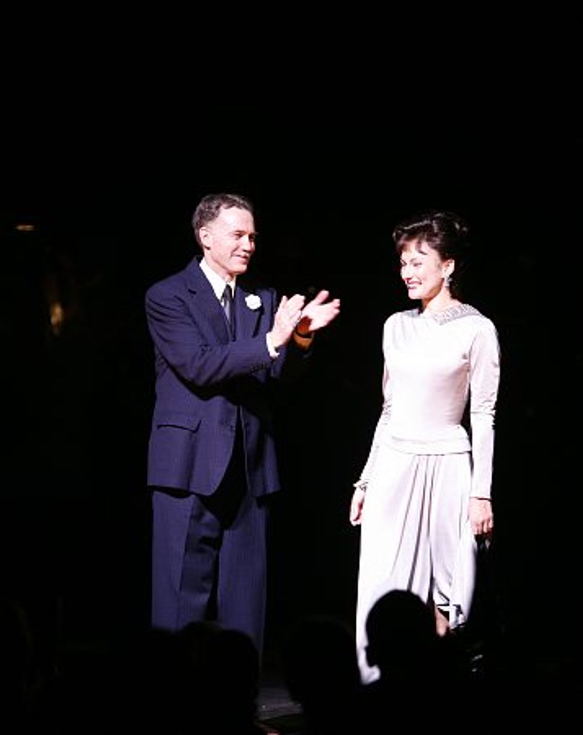 Boyd Gaines and Laura Benanti at 