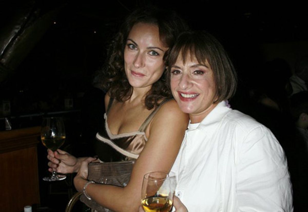 Laura Benanti and Patti LuPone at 