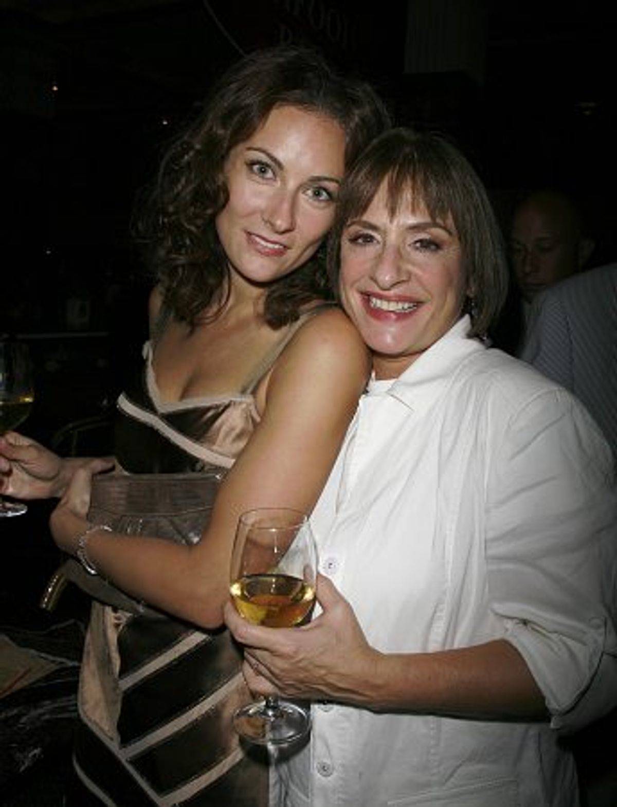 Laura Benanti and Patti LuPone at 