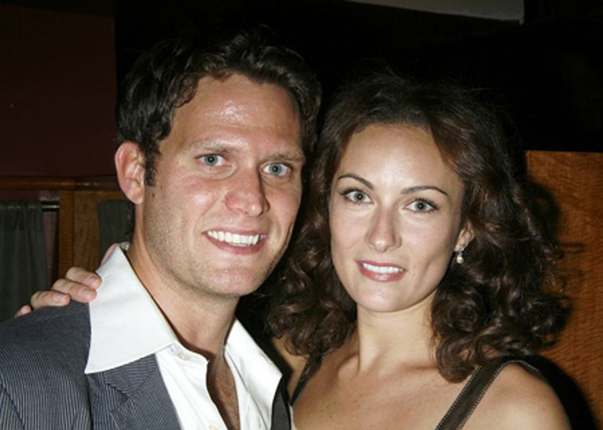 Steven Pasquale and Laura Benanti at 