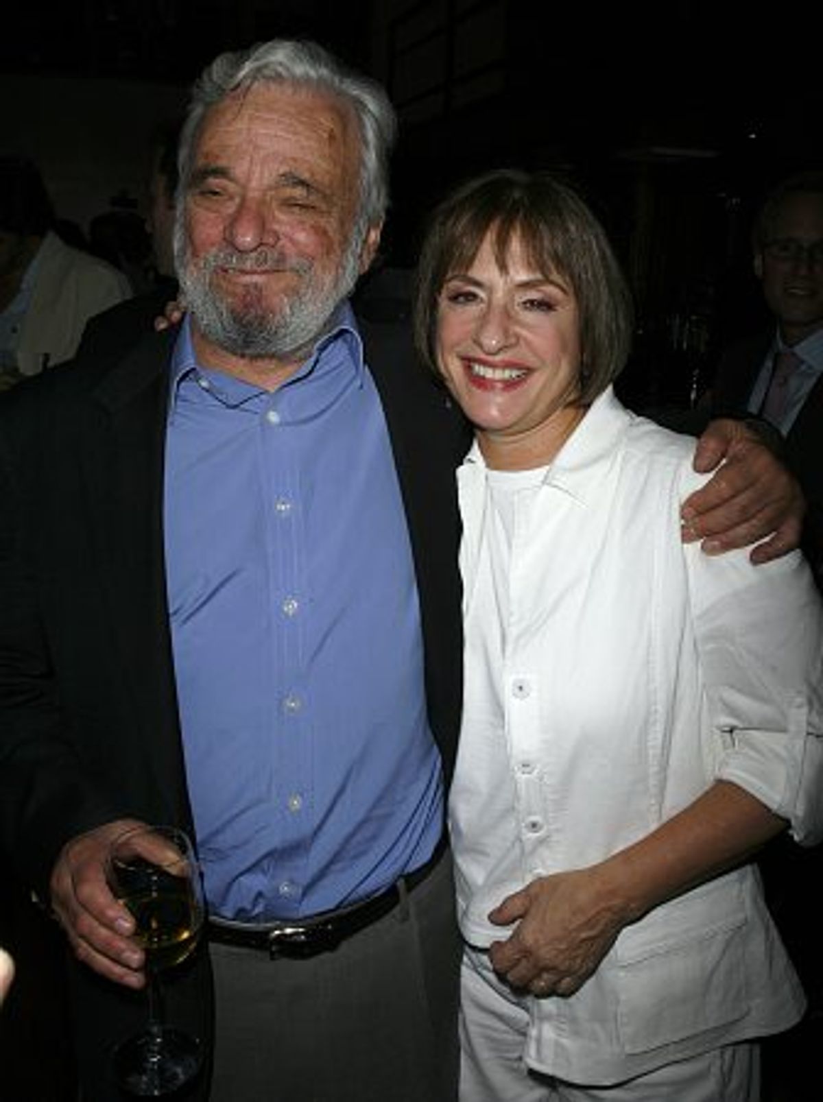 Stephen Sondheim and Patti LuPone at 
