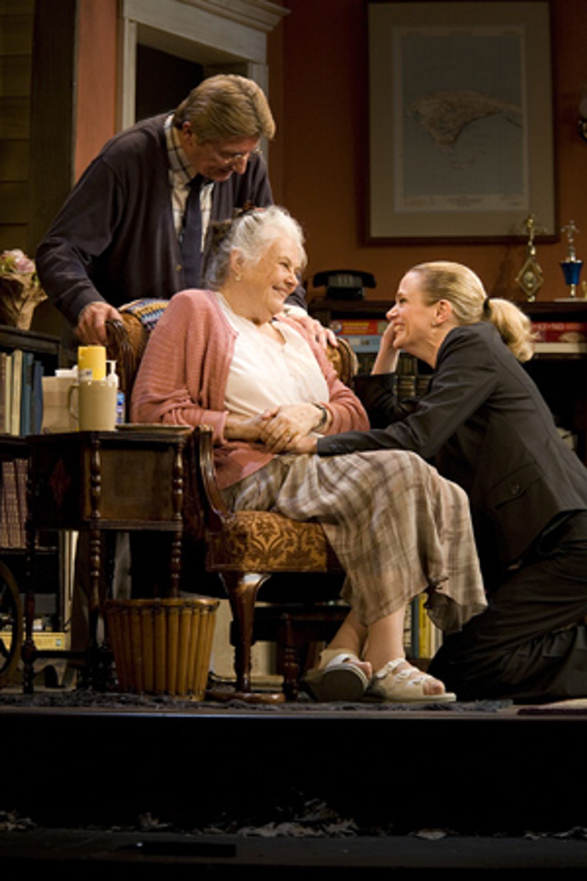 Larry Bryggman, Lois Smith and Cady Huffman at 