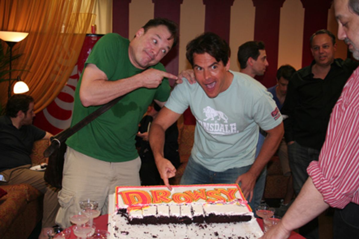 Patrick Wetzel and Troy Britton Johnson at 