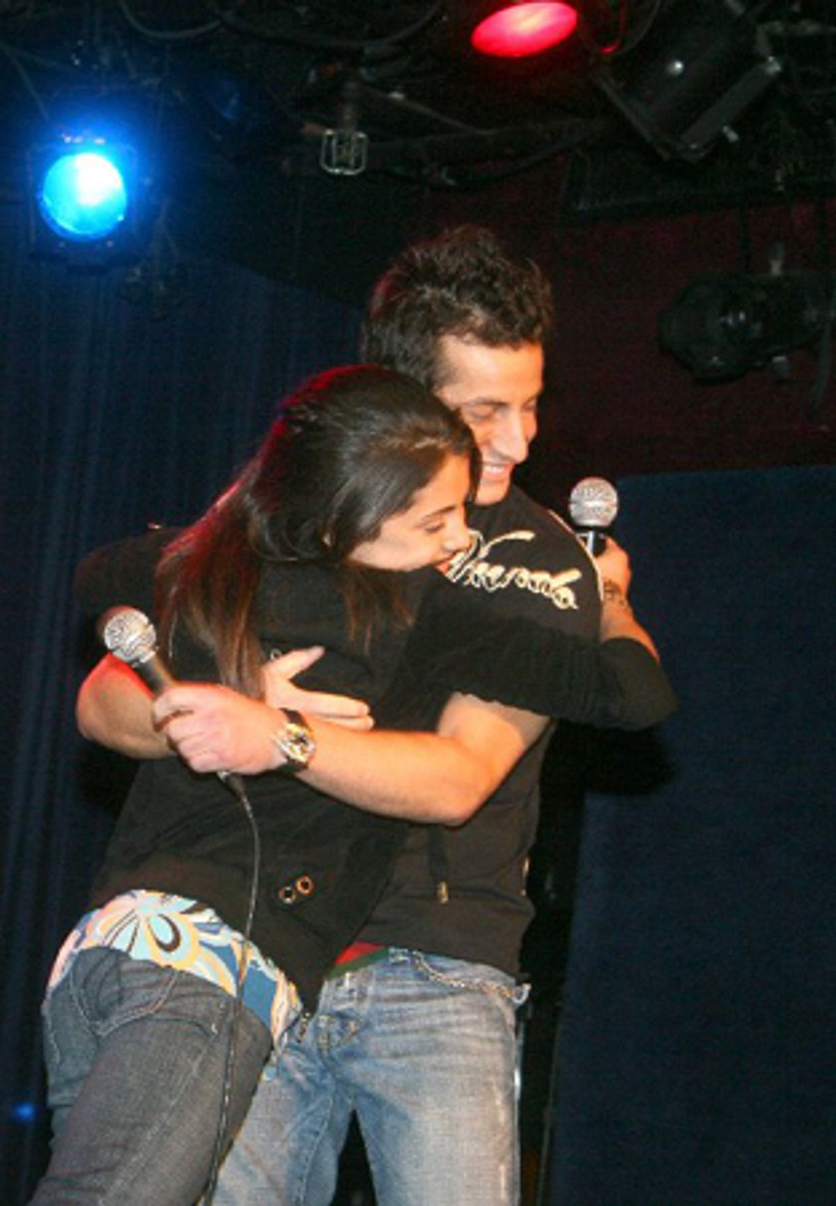 Ariana Grande and Frankie Grande at 