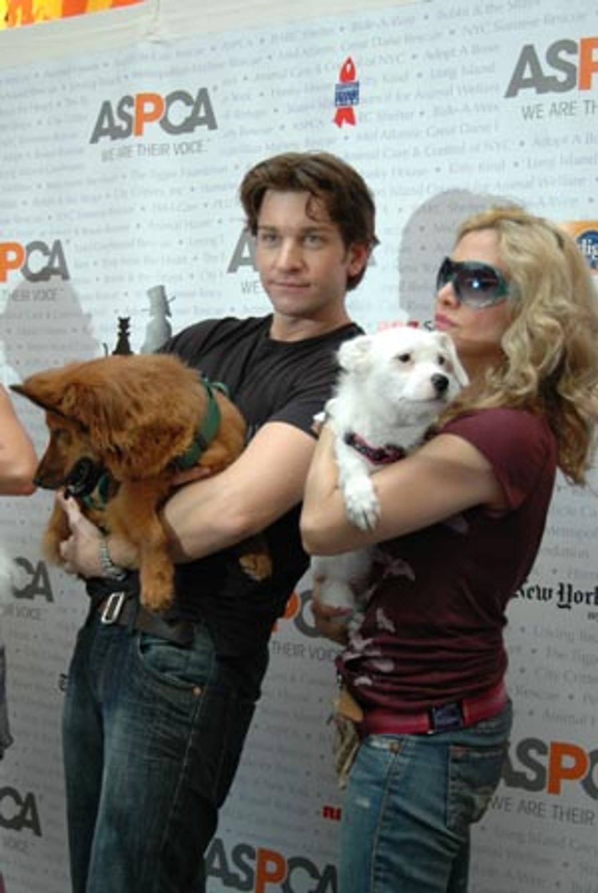 Andy Karl and Orfeh at 