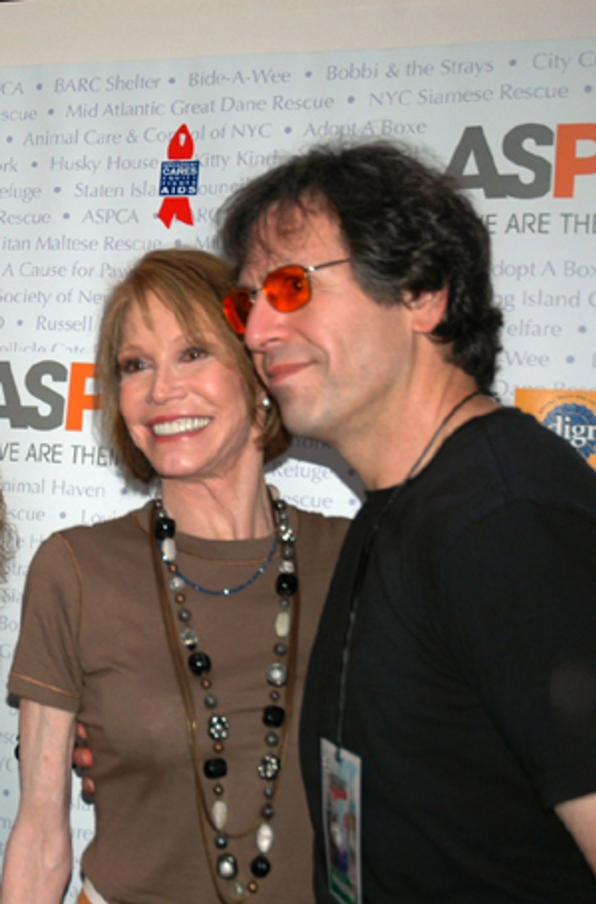 Mary Tyler Moore and husband Dr. Robert Levine at 