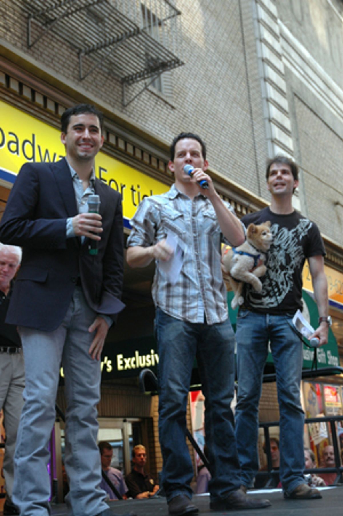 Jersey Boys stars John Lloyd Young, Christian Hoff and J. Robert Spencer at 