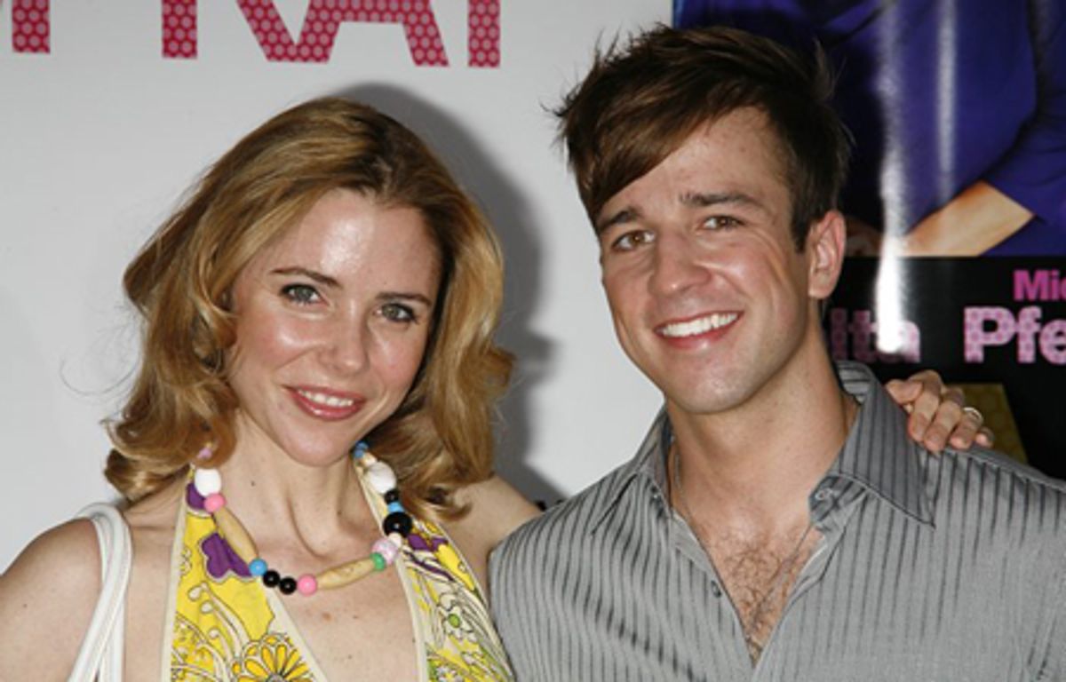 Kerry Butler and Curtis Holbrook at 