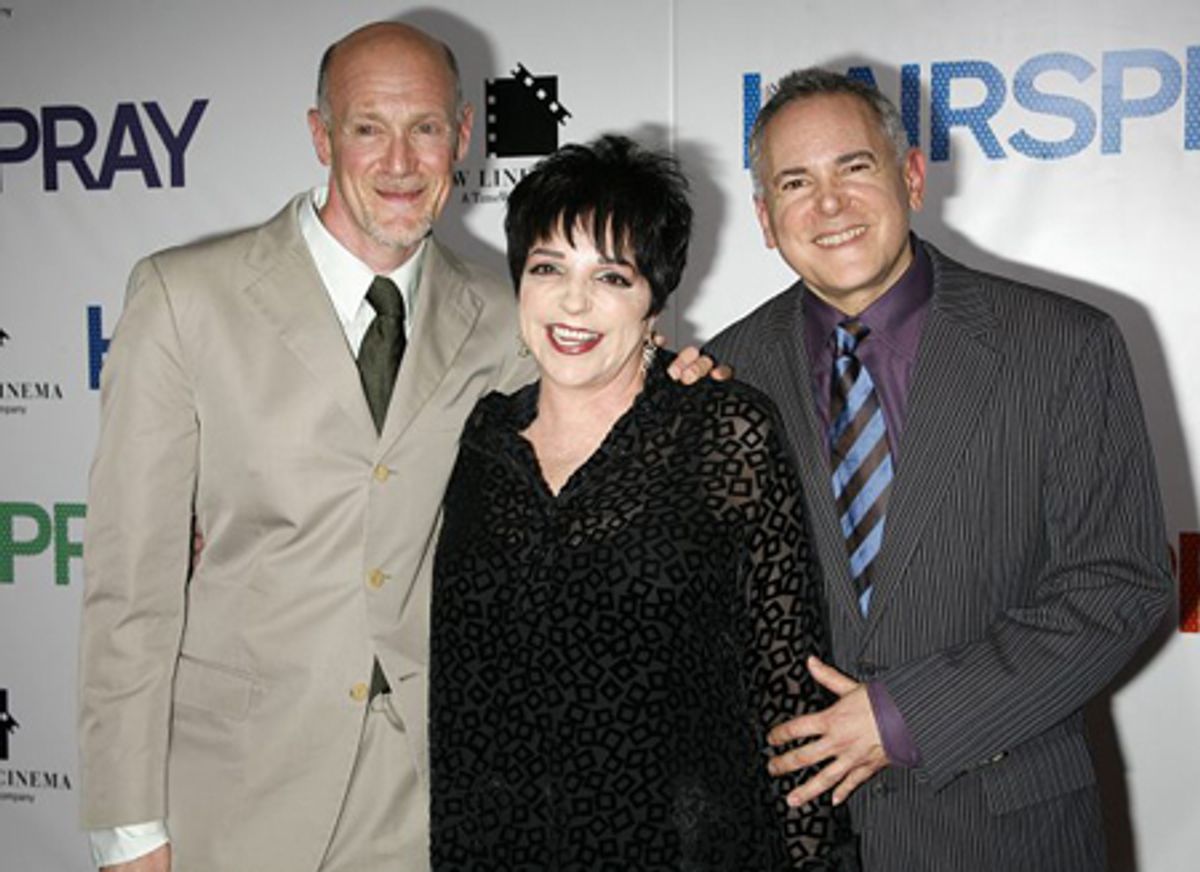 Neil Meron, Liza Minnelli and Craig Zadan at 