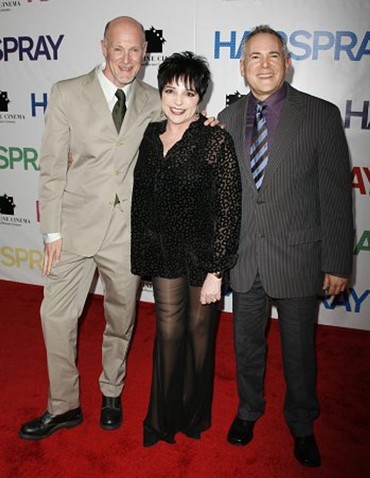 Neil Meron, Liza Minnelli and Craig Zadan at 