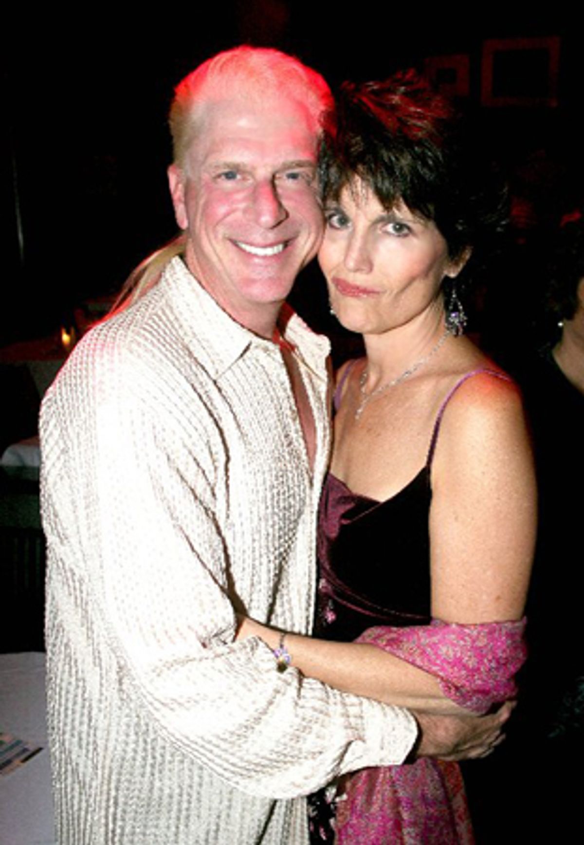 Rob Abel and Lucie Arnaz at 