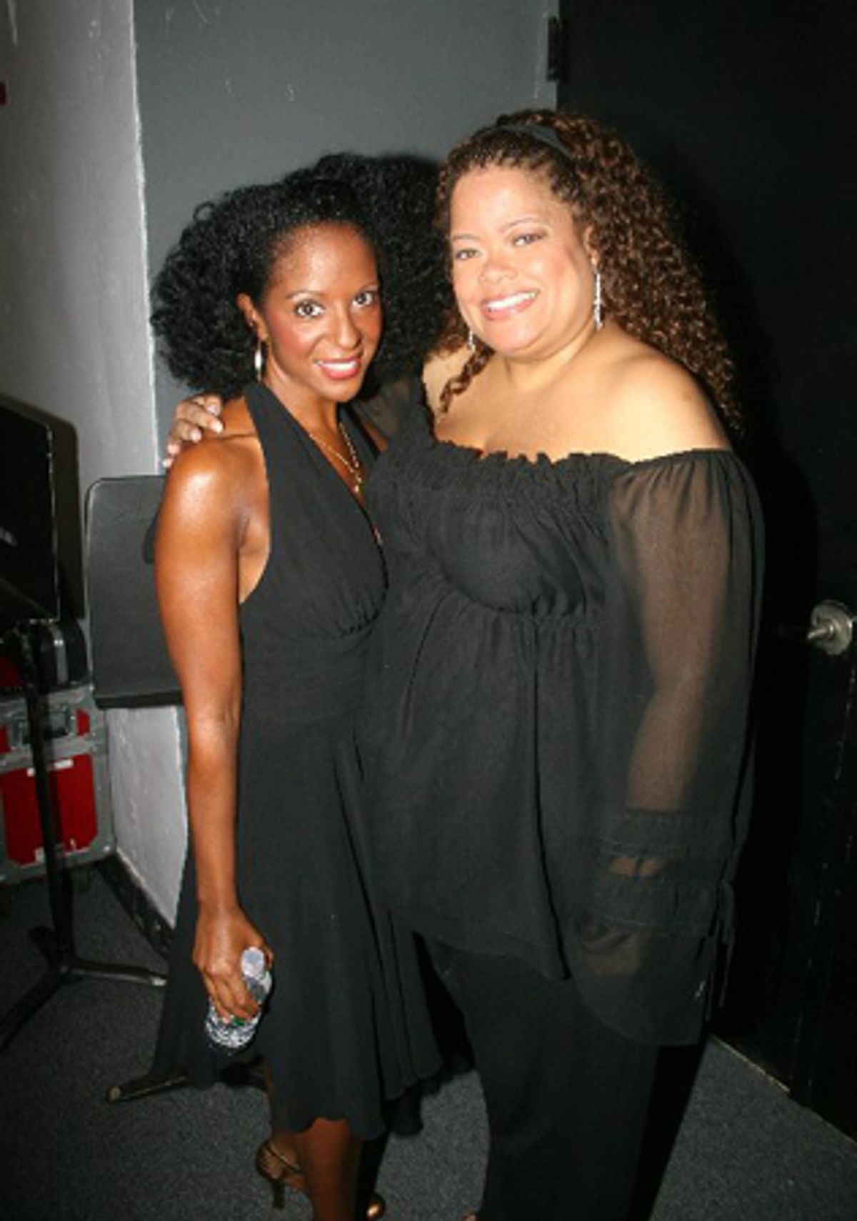 Carla Woods and Natalie Douglas at 