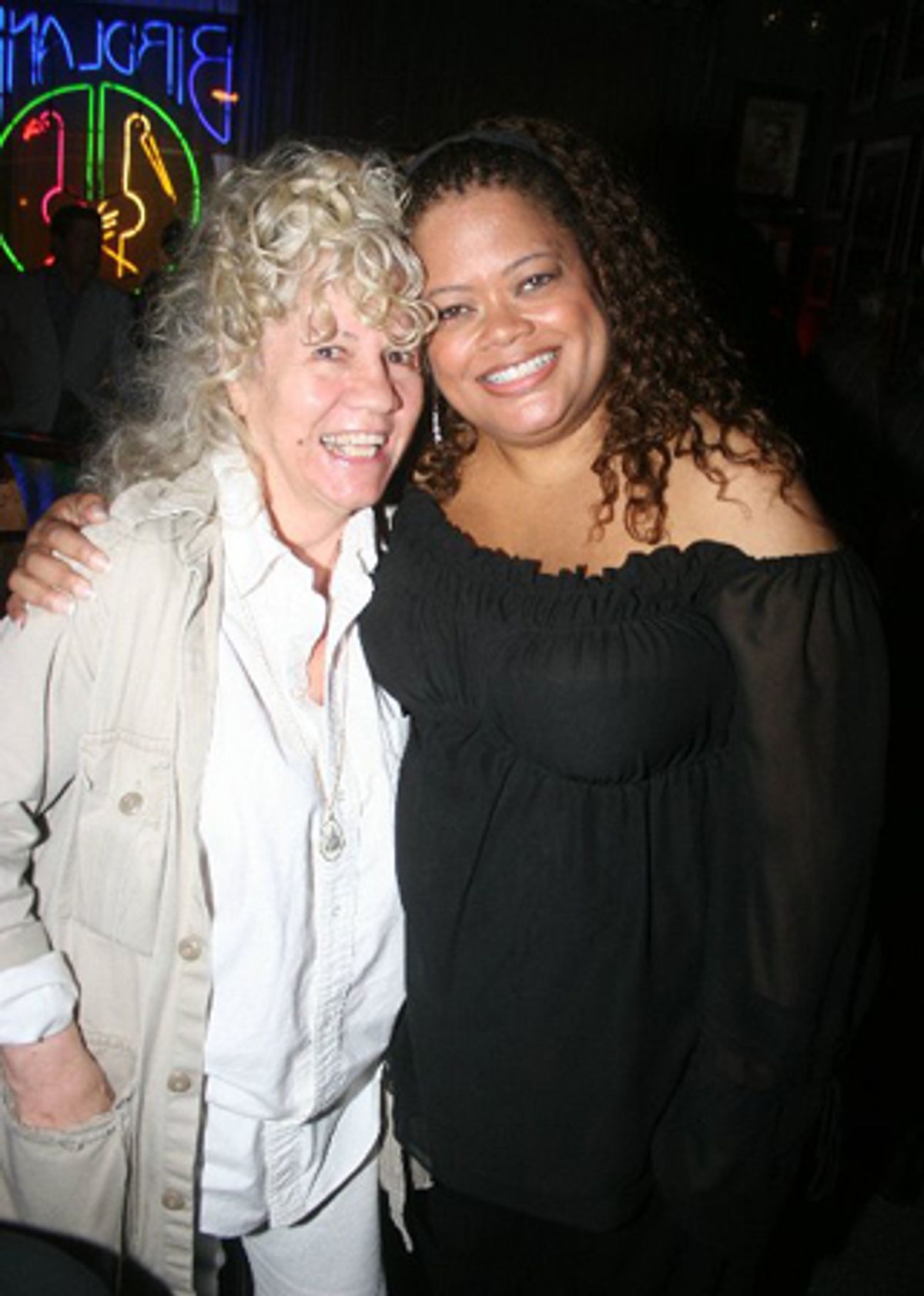 Lodi Carr and Natalie Douglas at 