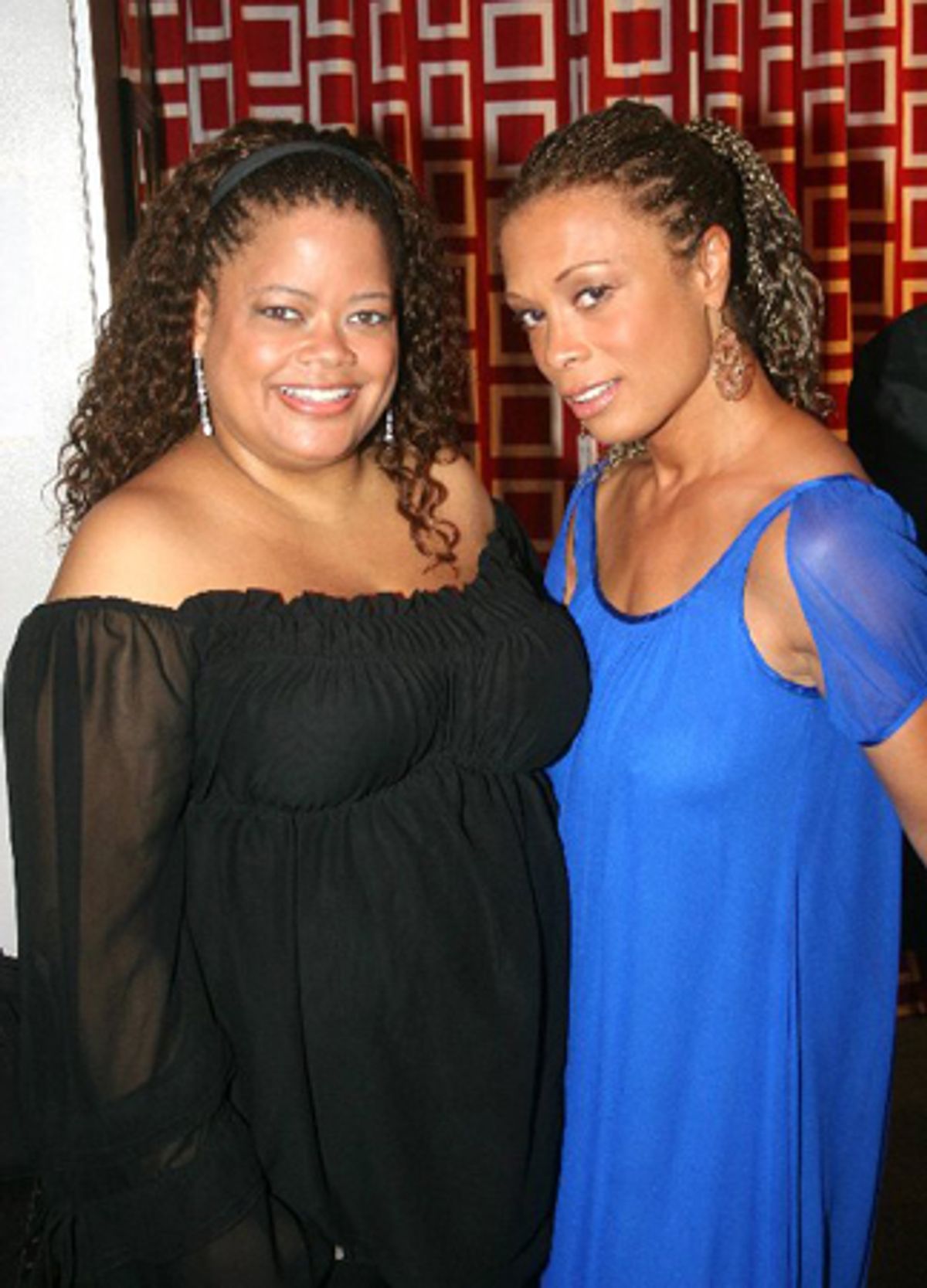 Natalie Douglas and Valarie Pettiford at 