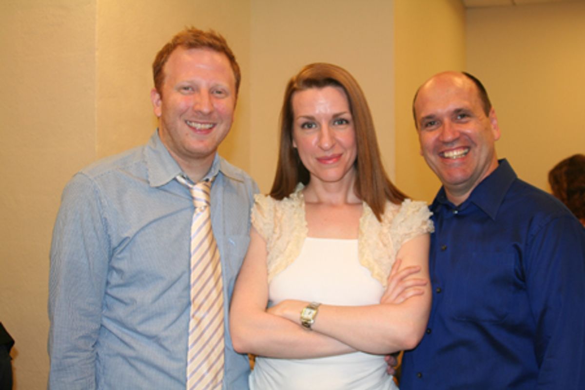 Hunter Bell, Susan Blackwell and Larry Pressgrove at 