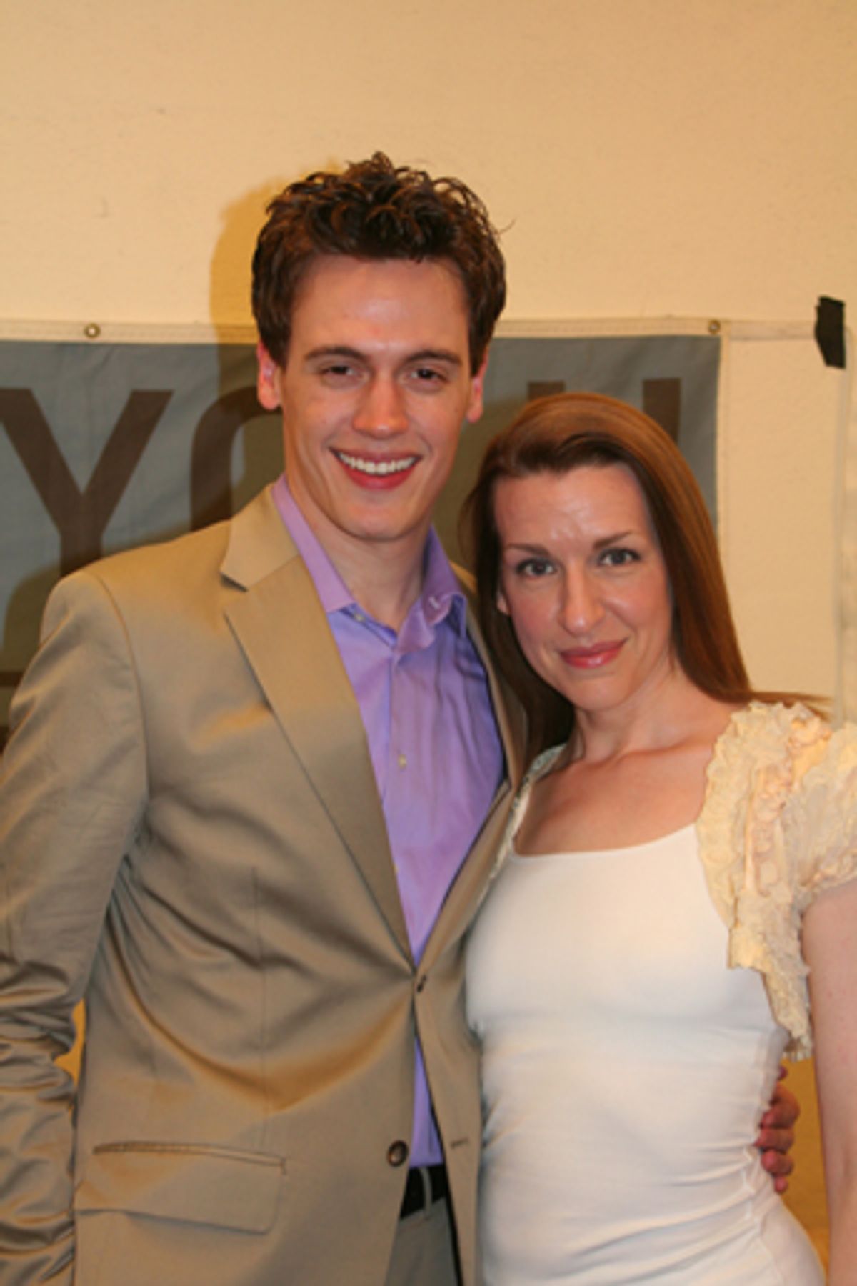 Erich Bergen and Susan Blackwell at 