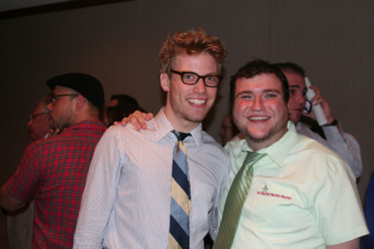 Barrett Foa and Todd Buonopane  at 