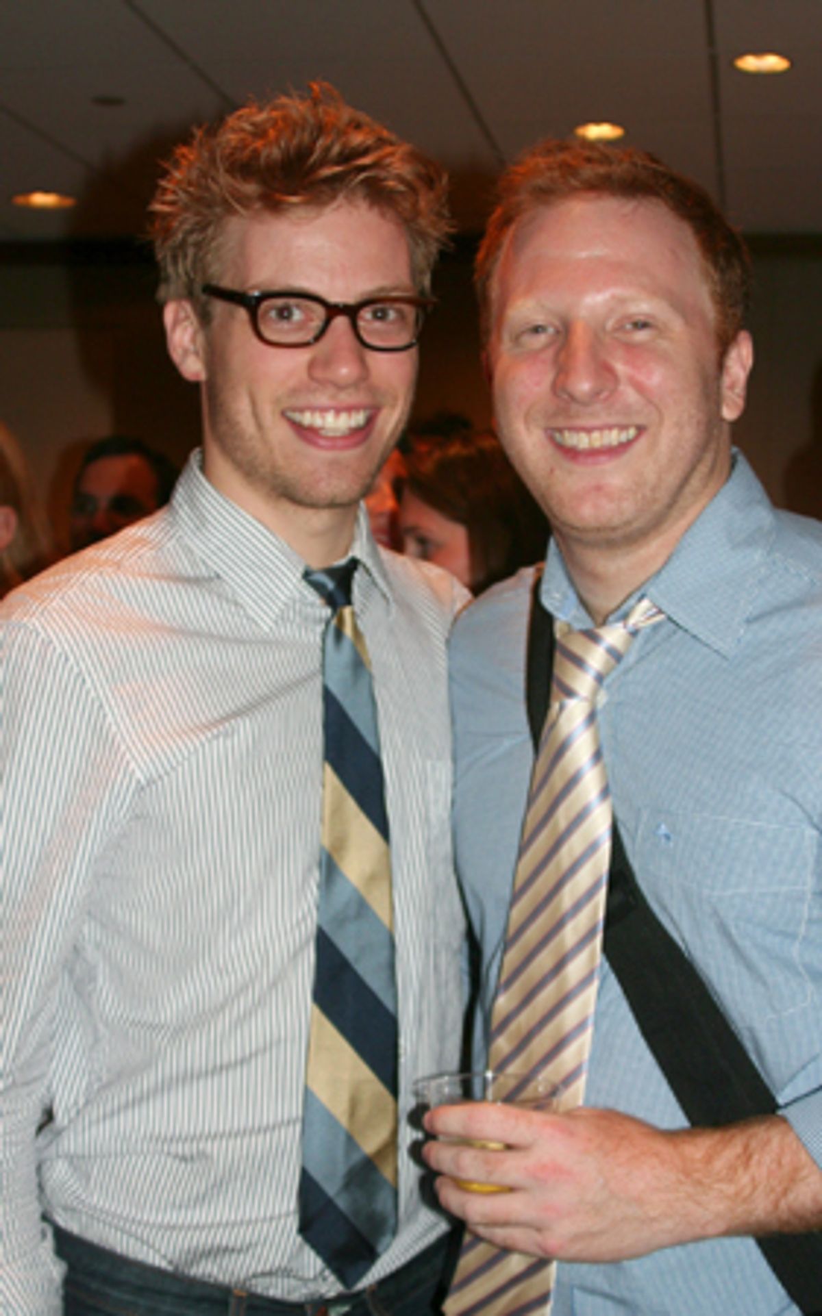 Barrett Foa and Hunter Bell at 