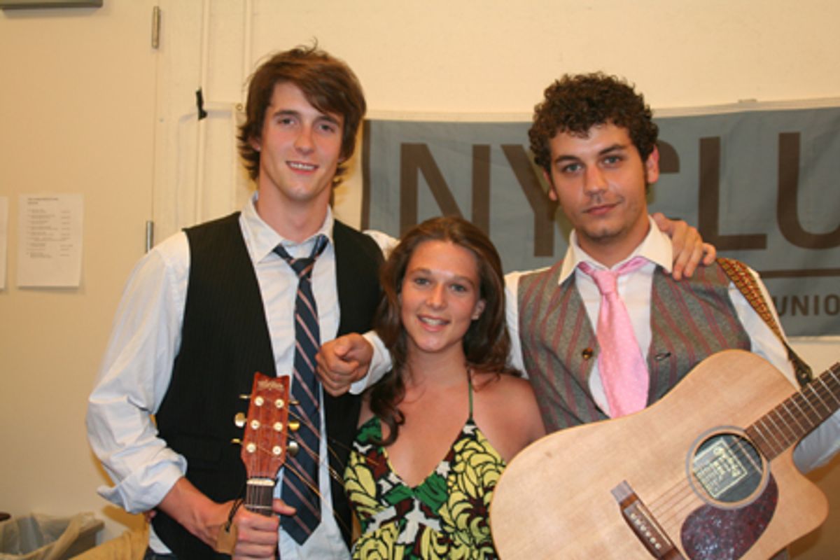 Clinton Curtis, Liana Stampur and Colin McAddo at 