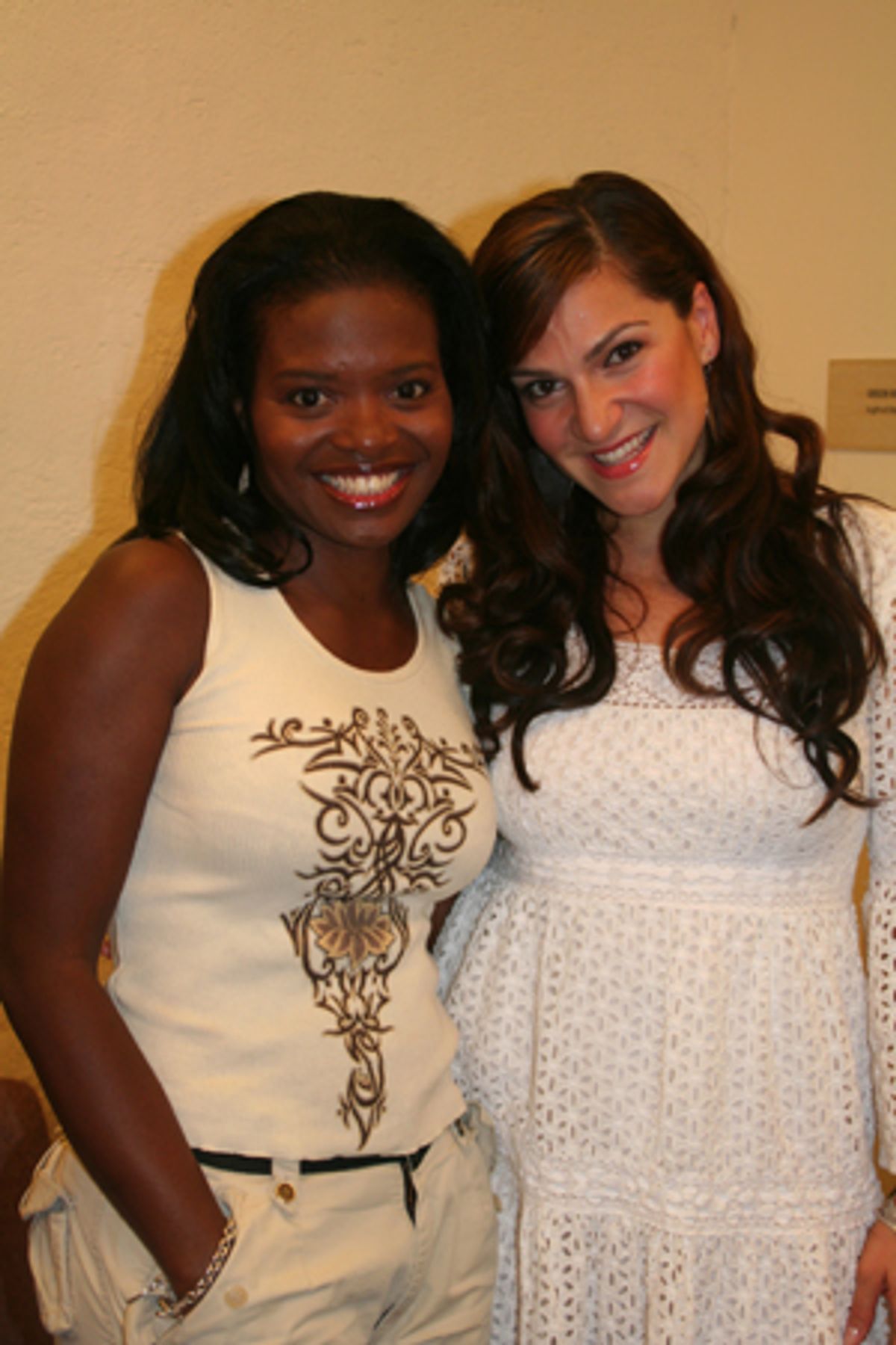LaChanze and Shoshana Bean at 
