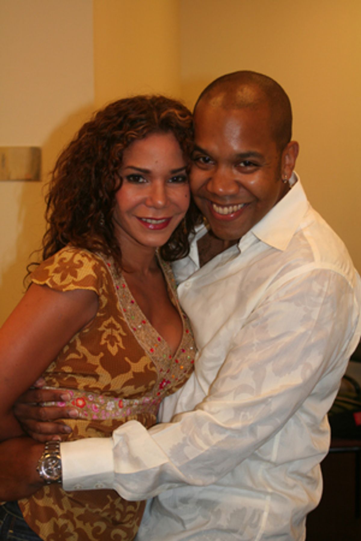 Daphne Rubin-Vega and Darius de Haas at 