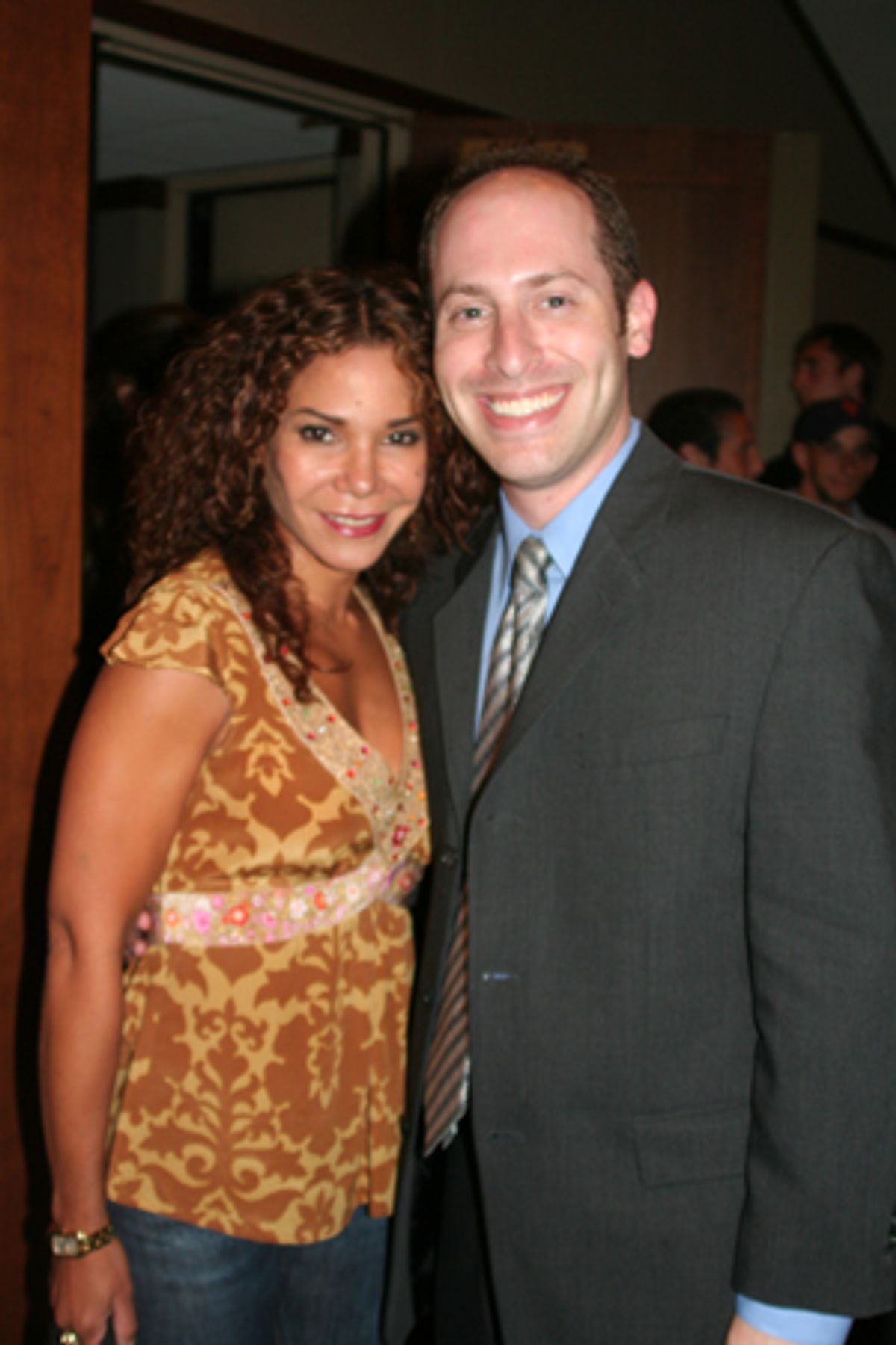 Daphne Rubin-Vega and Jeremy Katz at 