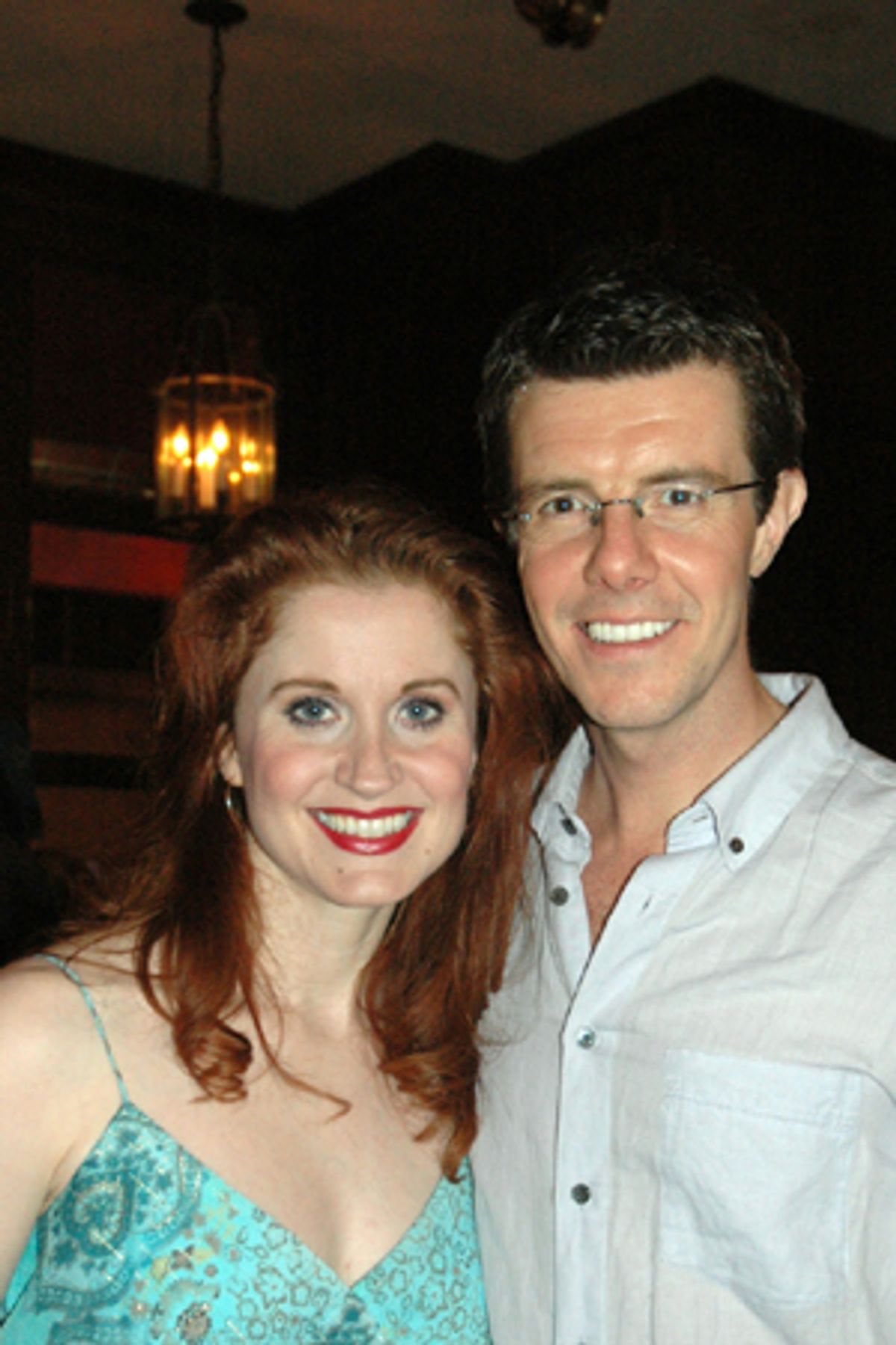 Christiane Noll and Gavin Lee at 