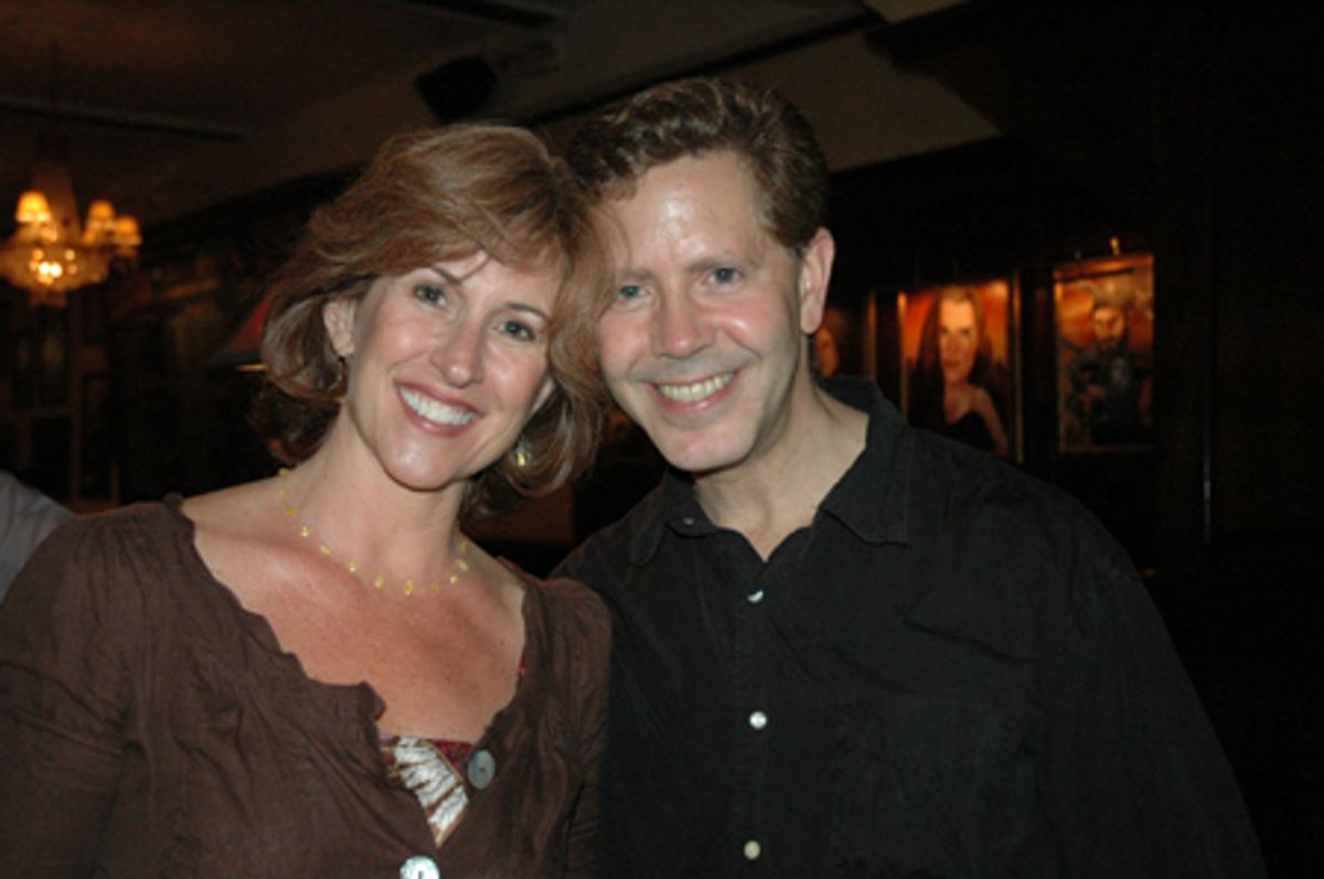 Rebecca Eichenberger and musical director Fred Barton at 