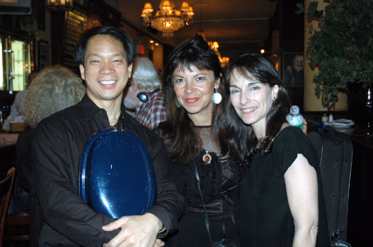 Bruce Wang, Dana Ianculovici and Roxanne Bergman (musicians) at A Night of Operetta