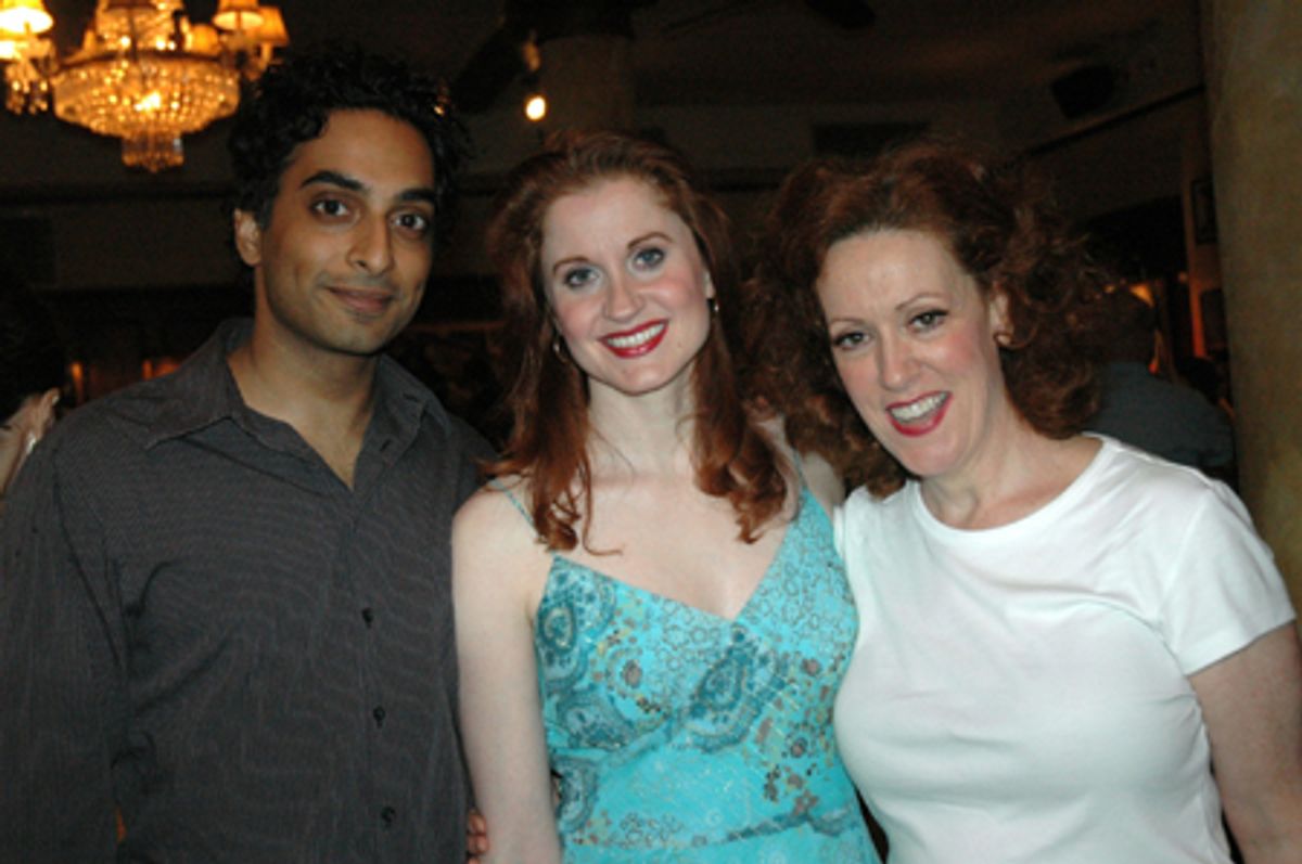 Manu Narayan, Christiane Noll and Karen Murphy at 