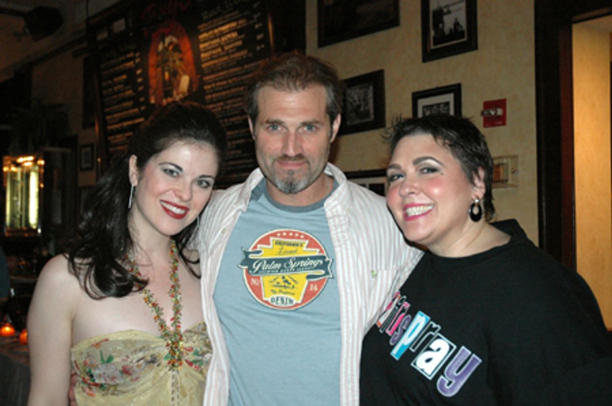 Sarah Jane McMahon, Marc Kudisch and Milla Ilieva at 