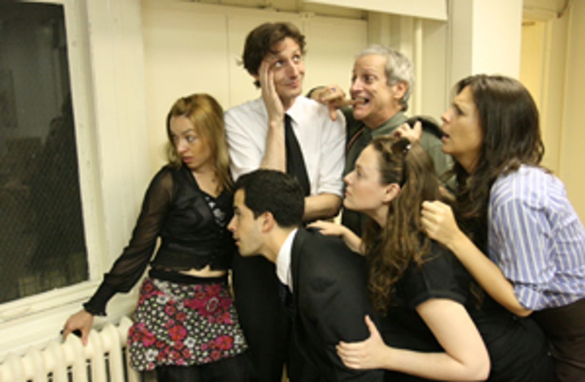 (Clockwise from Left) Ruth (Marion Wood), Gary (Ean Sheehy), Dr. Feldberg (Ron Palillo), Gail (Katie Kreisler), Bethany (Monica Yudovich) and Paul (Shane Jacobsen) at 