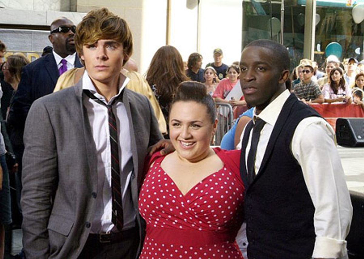 Zac Efron, Nikki Blonsky and Elijah Kelley
 at 
