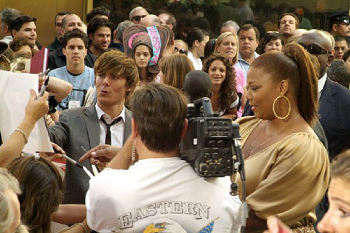 Zac Efron and Queen Latifah
 at 