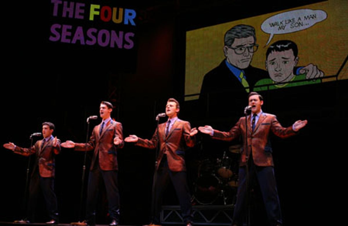 Jarrod Spector, Drew Gehling, Jeremy Kushnier and Michael Ingersoll at 