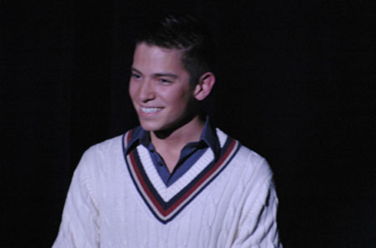 Michael August (NYU) sings 'Sailing' from A New Brain at 