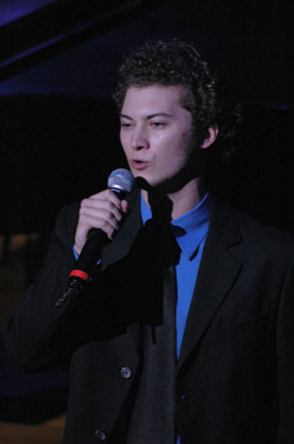 Jared Weiss (NYU) sings 'Younger Than Springtime' from South Pacific at 