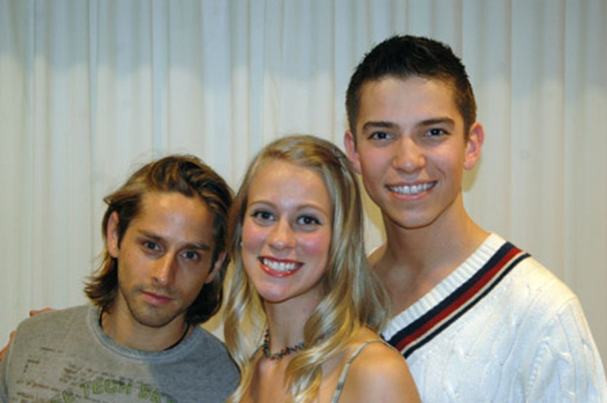 Chris DiCristo, Jr., Sara Sawyer and Michael August at 