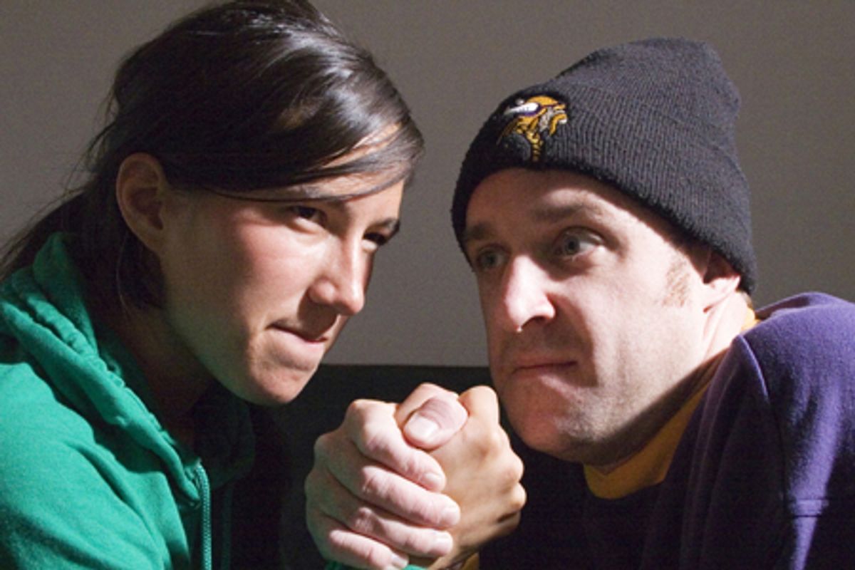 Cass BuggÃ© and Corey Patrick at Photo Preview: FringeNYC's 'bombs in your mouth'
